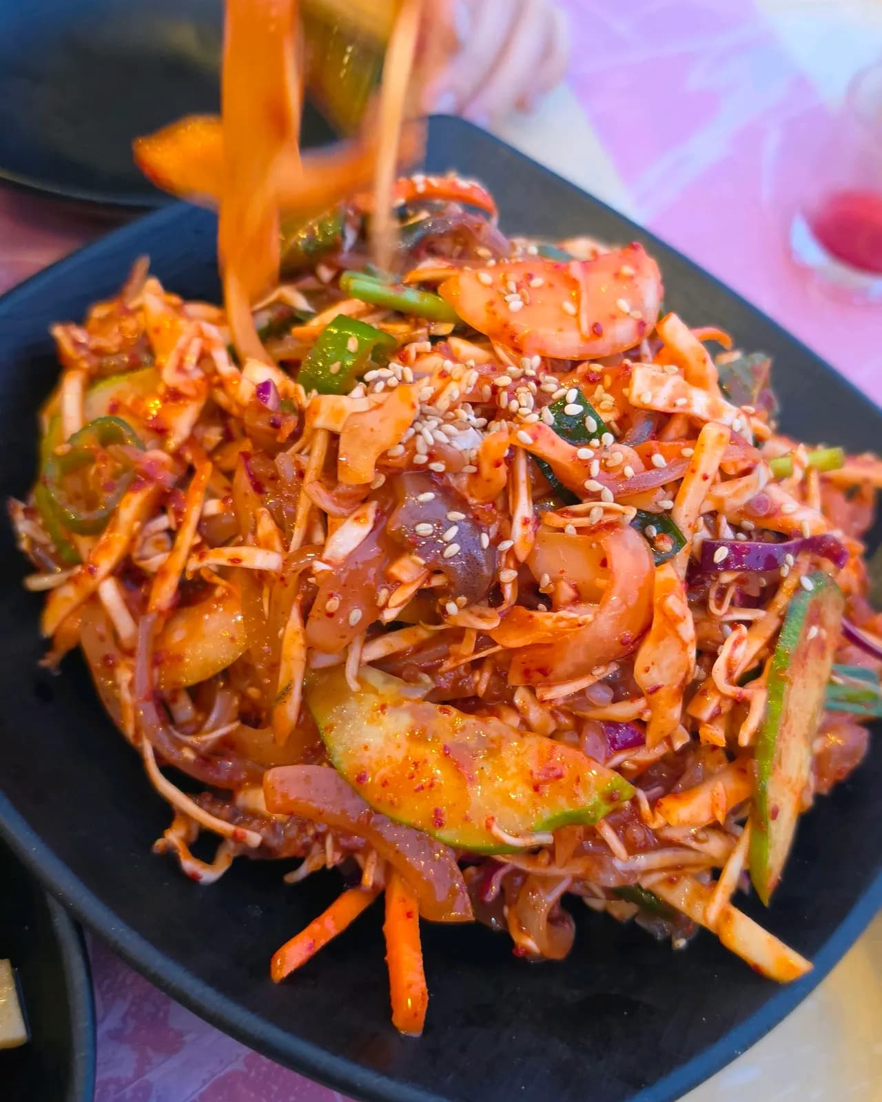가자미 무침