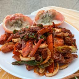 홍게무침