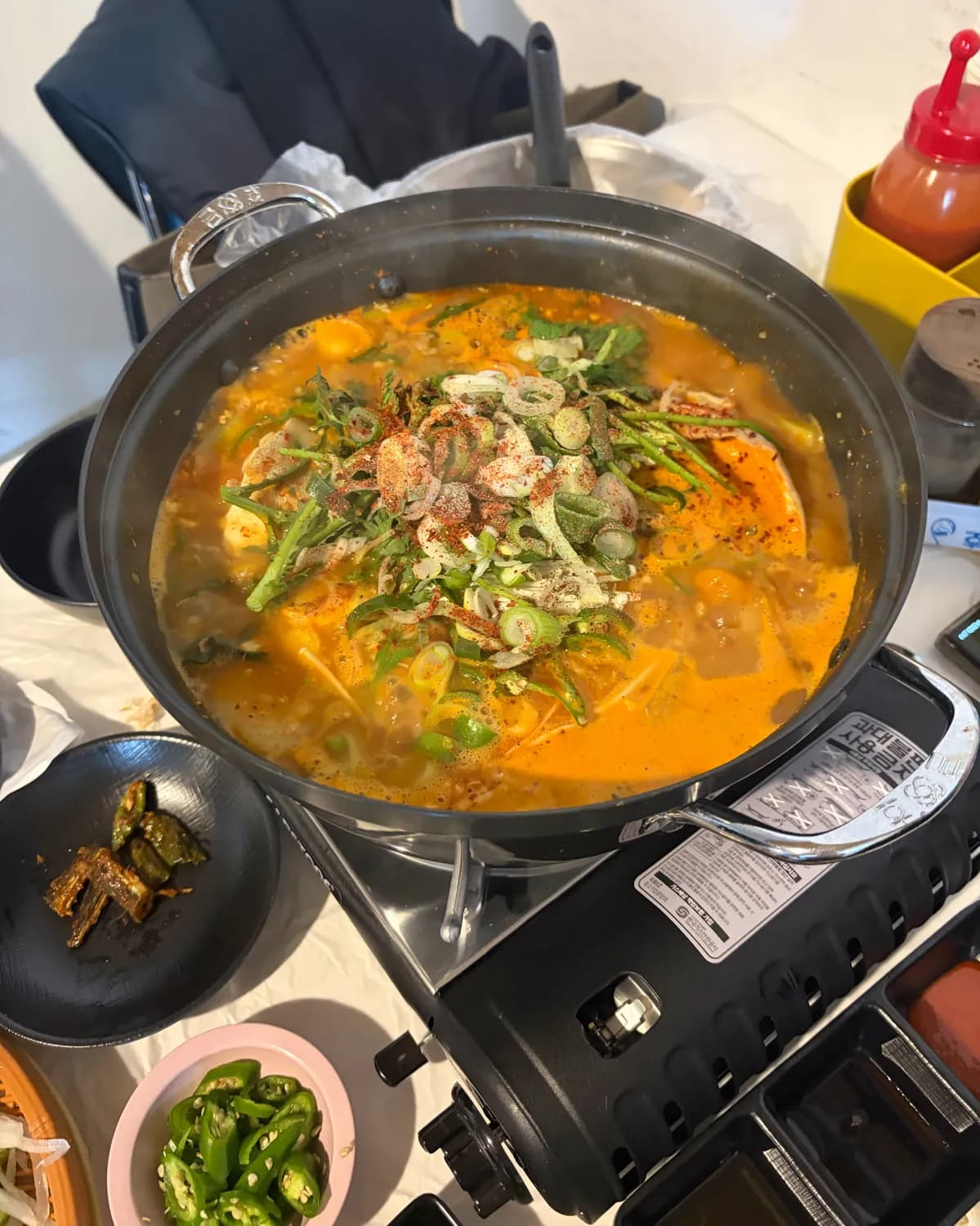 손님 상에 오른 대구탕